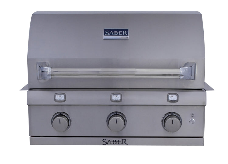 Saber Stainless 3-Burner Grill