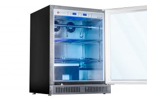 24 Inch Glass Door Under Counter Steak Ager Fridge