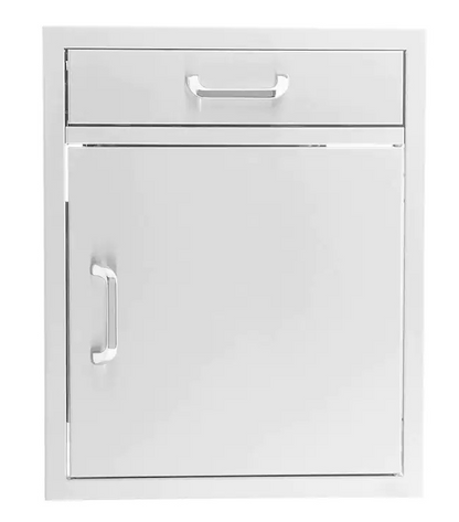 BBQ Island 260 Series - 21 Inch Single Door w/4 Inch Drawer Combo