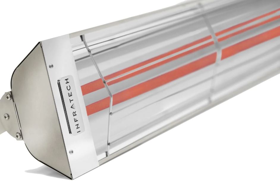 Infratech 39 Inch Dual Element 4000W 240V Stainless Steel Heater