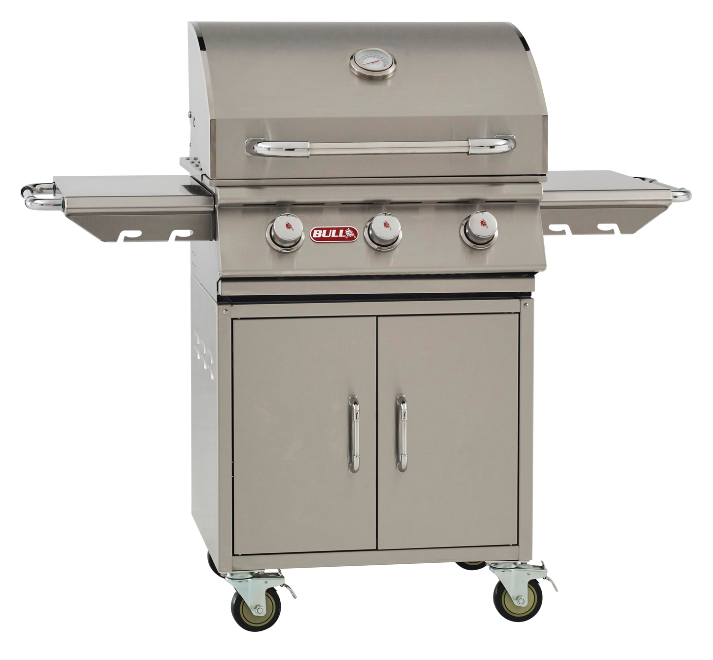 Bull Steer 24 Inch Natural Gas Grill On Cart