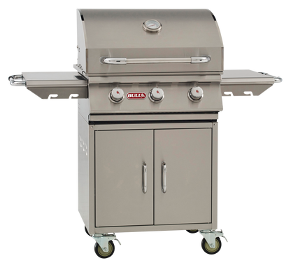 Bull Steer 24 Inch Natural Gas Grill On Cart