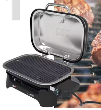 Weber Lumin Electric Grill - Black