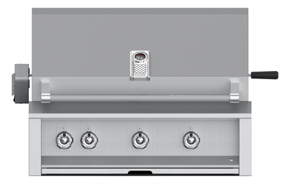 Hestan Aspire 36 Inch Natural Gas Grill, 3 (U) Burner with Rotisserie