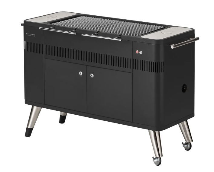 Everdure HUB I Charcoal Grill W/ Rotisserie and Electronic Ignition