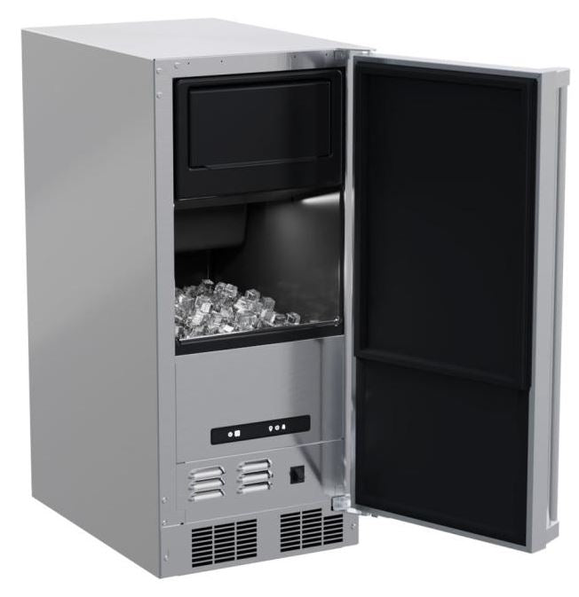 Marvel 15 Inch Outdoor Clear Ice Machine - Gravity Drain